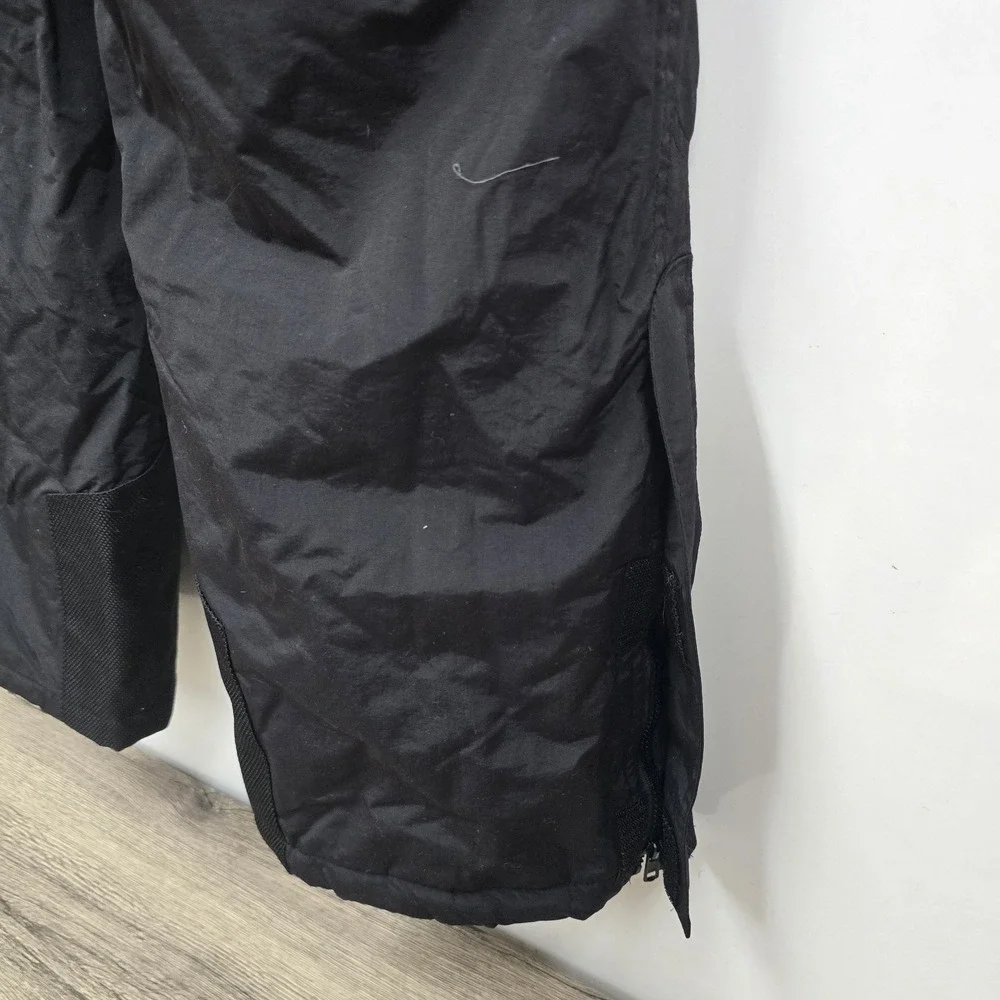 Polar Edge Insulated Ski Pants Men Medium Black Adjustable‎ Waist Zipper Pockets